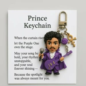🔥Last Day 49% OFF - Prince Commemorative Keychain